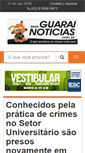 Mobile Screenshot of guarainoticias.com.br